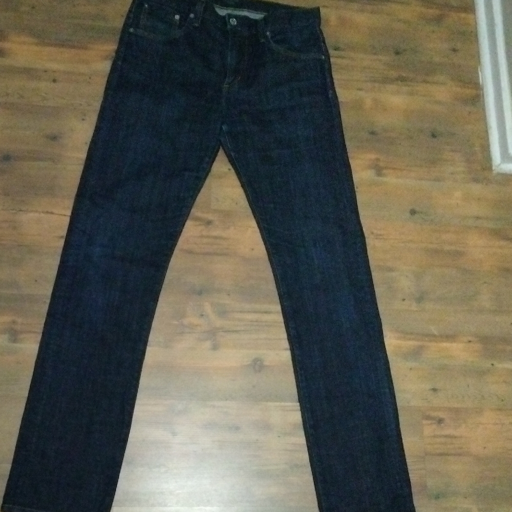 Citizens Of Humanity Dark Blue Straight Jeans
